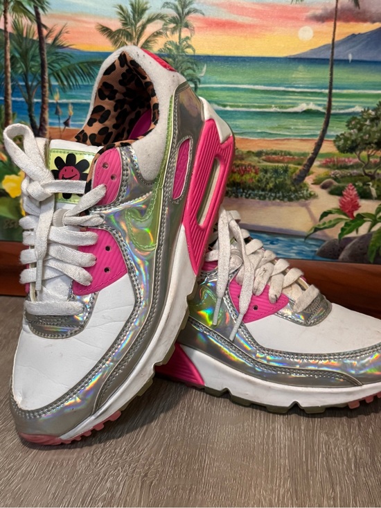 Nike Shoes - Nike Air Max 90 LX Daisy Leopard Iridescent Women's sneakers